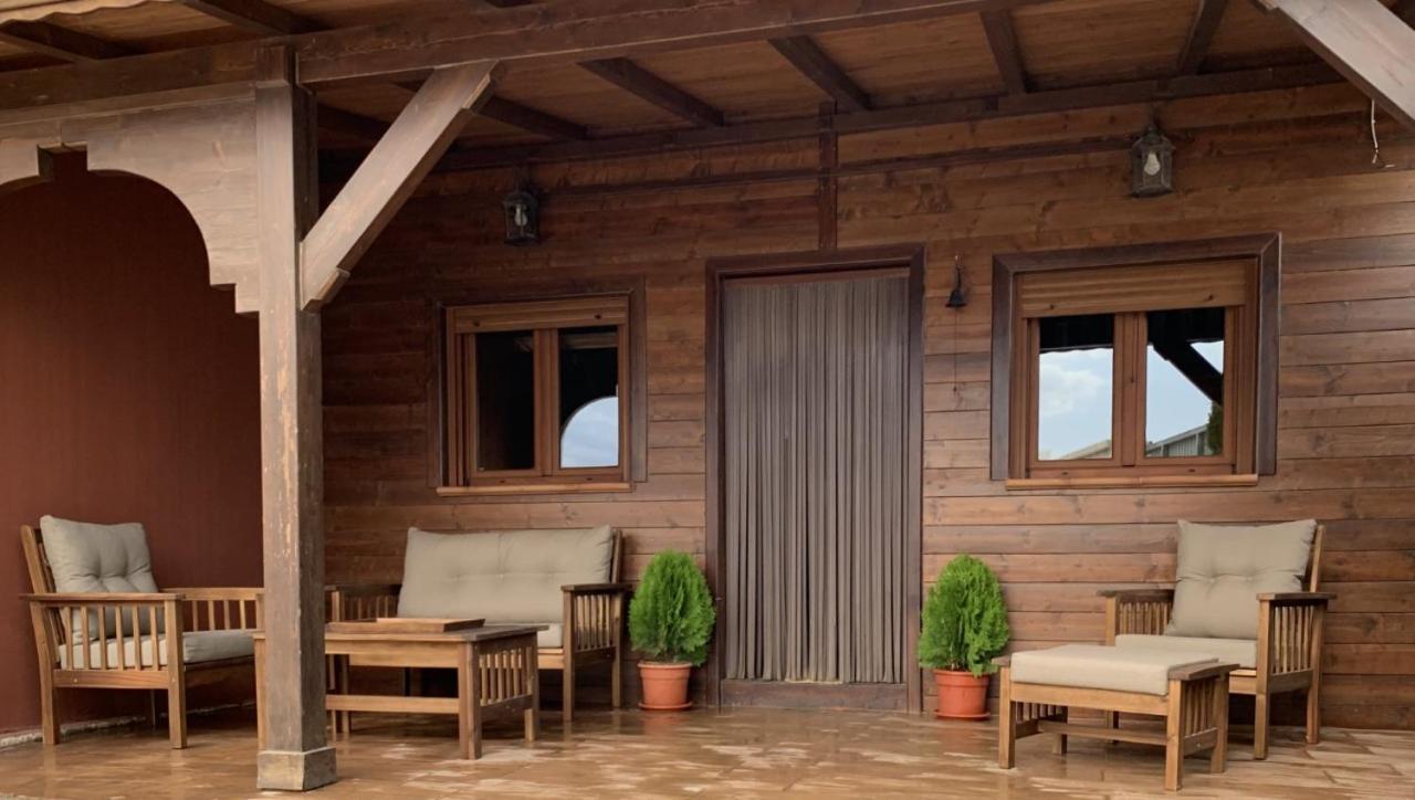 Casa Rural Alcala Cabana Del Herrero Alcalá del Júcar Kültér fotó