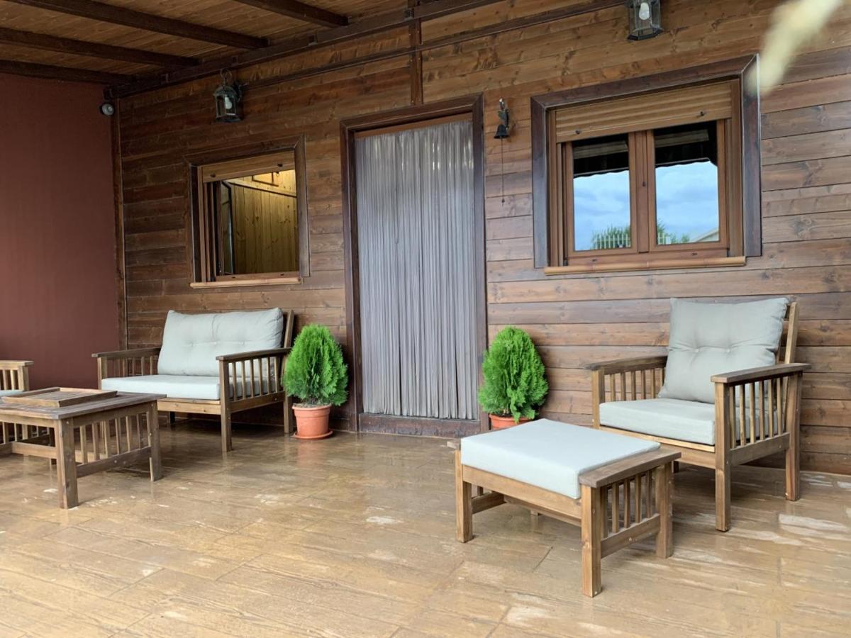 Casa Rural Alcala Cabana Del Herrero Alcalá del Júcar Kültér fotó