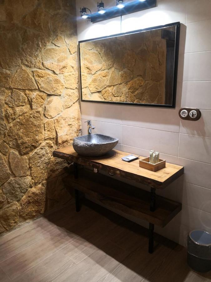 Casa Rural Alcala Cabana Del Herrero Alcalá del Júcar Kültér fotó